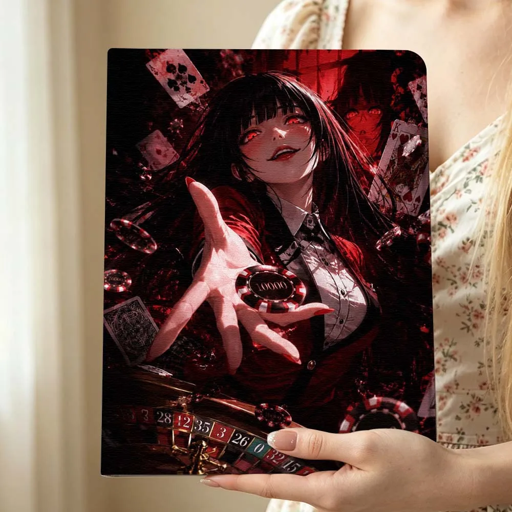 Yumeko Jabami Poster Pen Tray For Huawei MediaPad MatePad Honor Pro V6 9 V8 X9 X 10 13.3 12.3 11 11.5 Inch Tablet Case