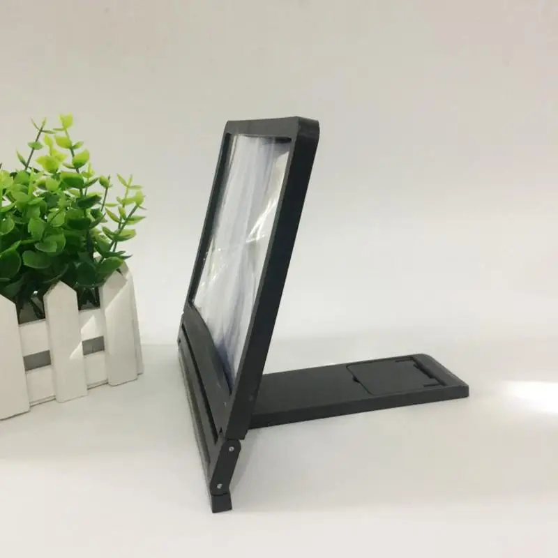 Phone Magnifier Thin Foldable Phone Screen Magnifier HD Mobile Video Movie Amplifier Projector Portable Game Enlarger for All