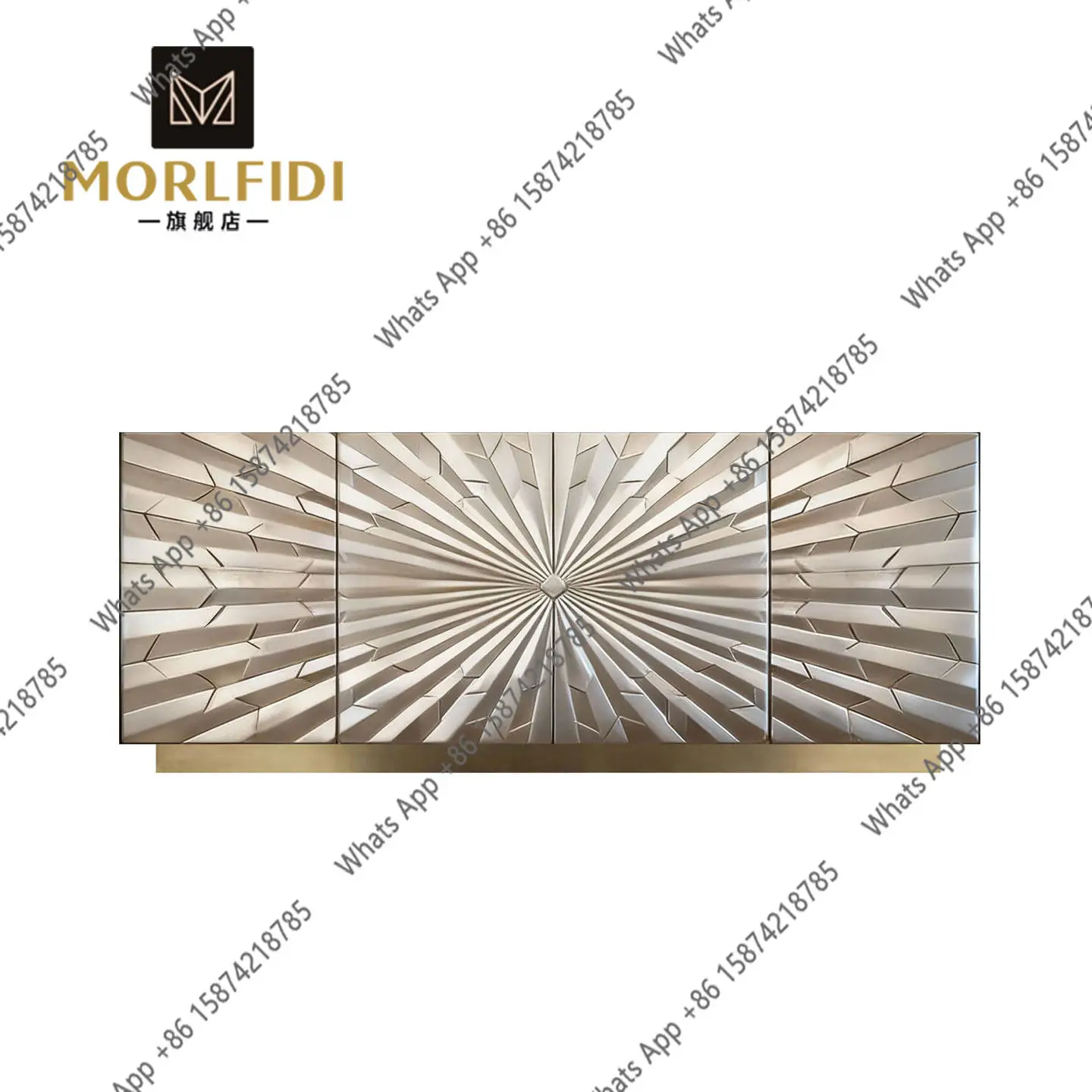 American light luxury porch cabinet entrance foyer decoration modern Nordic simple locker