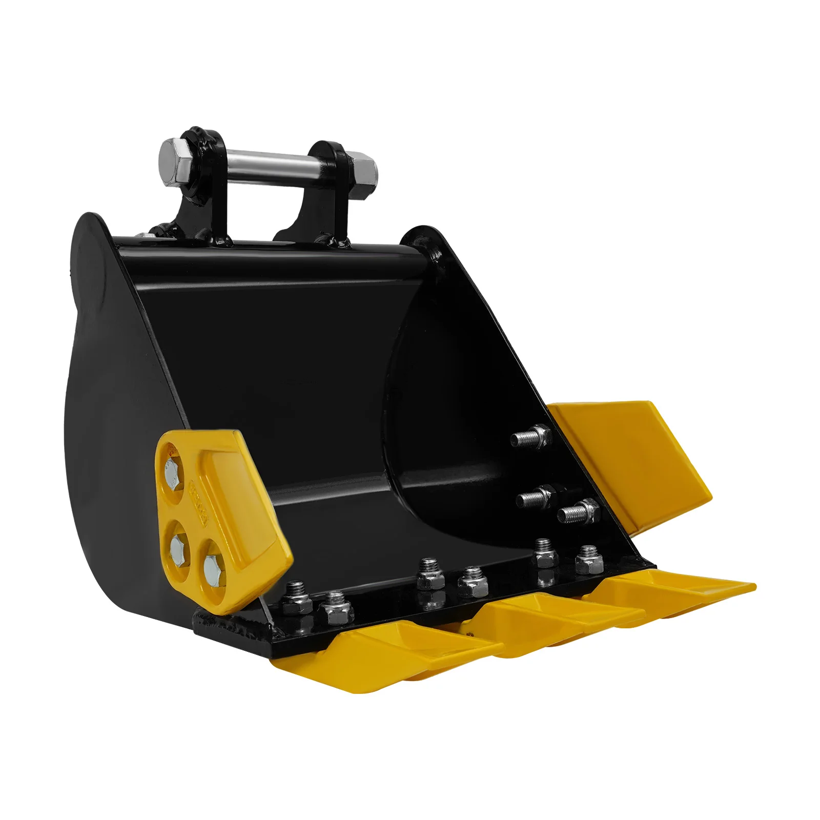 ملحقات دلو الحفر للحفارة الصغيرة، دلو حفارة صغير مع 3 أسنان معدنية، مادة فولاذية المنغنيز Q235B #2