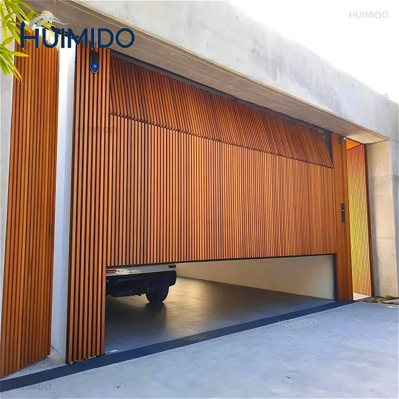 Aluminum alloy grille turned garage door rolling shutter door rolling gate intelligent remote control silent anti-theft