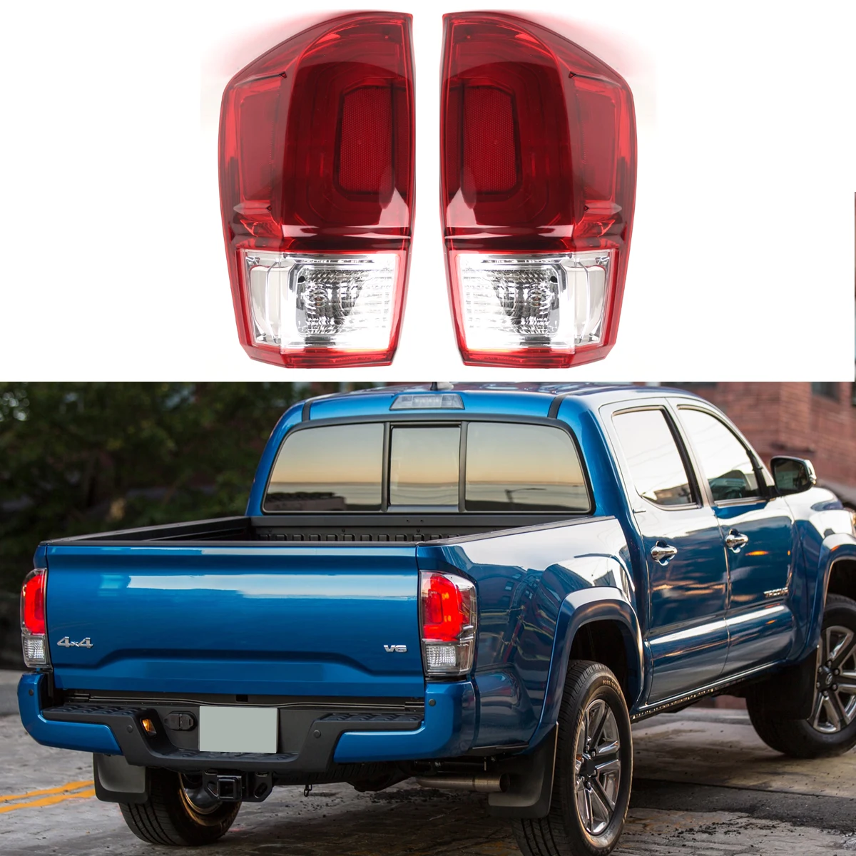 

Tail Assembly Car Brake Light Assembly For Toyota Tacoma 2016-2019 SR SR5 Turn Signal Light 81550-04170 81560-04170