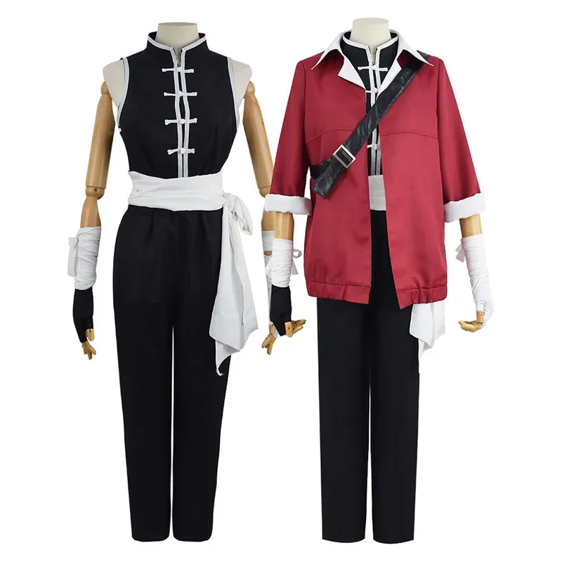 Sousou no frieren stark cosplay traje para adultos das mulheres dos homens fantasia disfarce calças superiores cinto roupa fantasia trajes de halloween