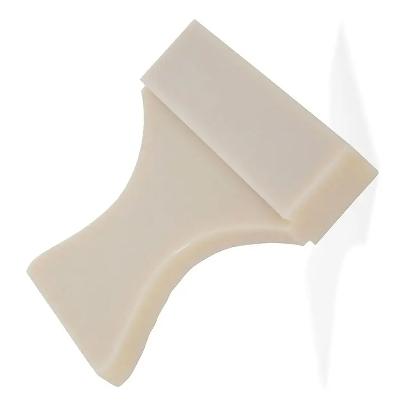 

Двусторонний нейлоновый блок для нарезания резьбы по винилу и ламината. Дизайн типа L и V-образной формы.