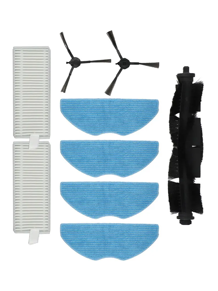 Filters For Vacuum Cleaner Side Brushes For Tapo Main Brush For Tapo Microfiber Mop Cloths Plastic Construction
