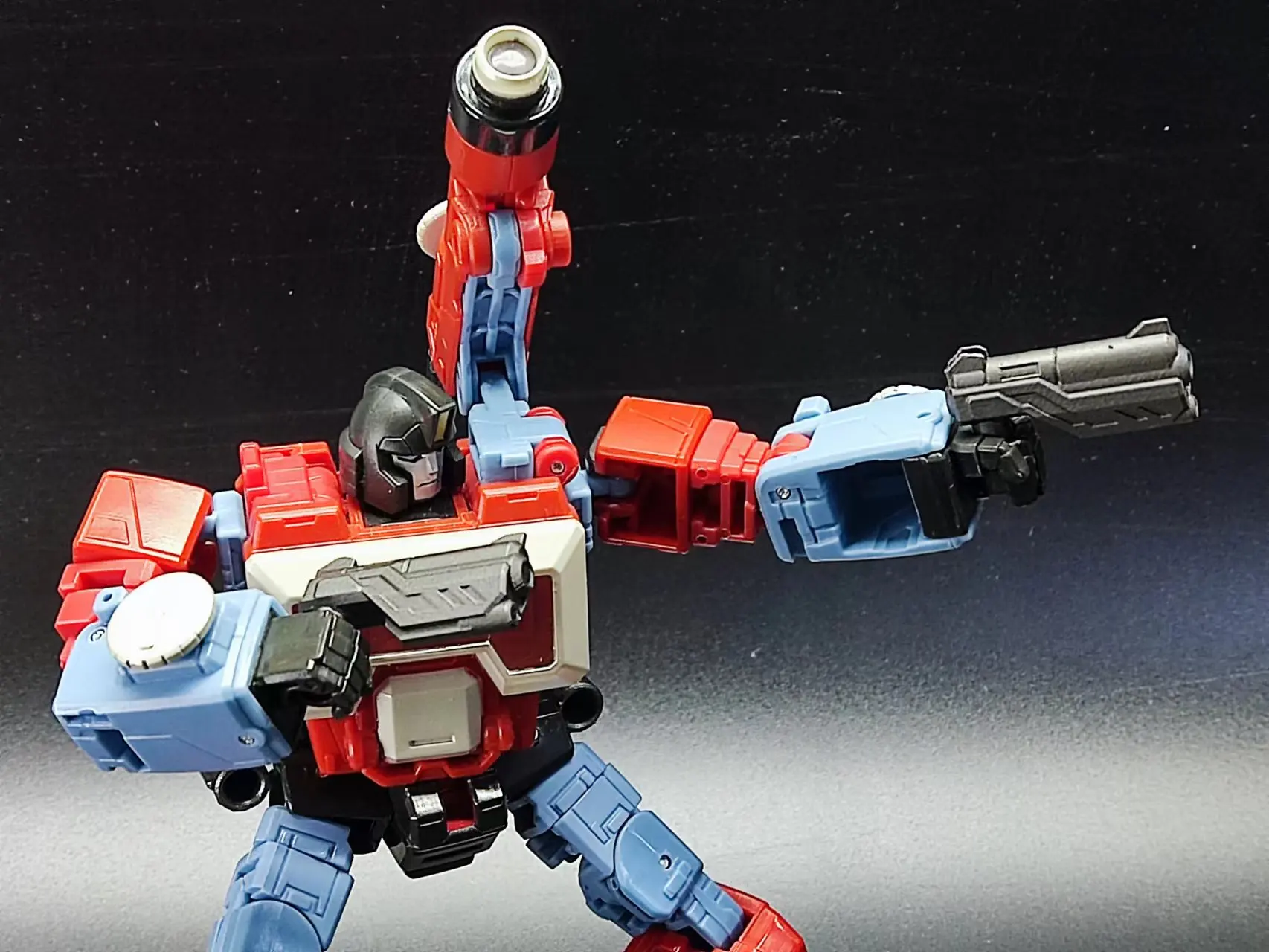 NOVO Kit Multipurpose Dual Gun Arma Upgrade para Transformação SS86 Perceptor Figuras de Ação Acessórios-BDT Studio