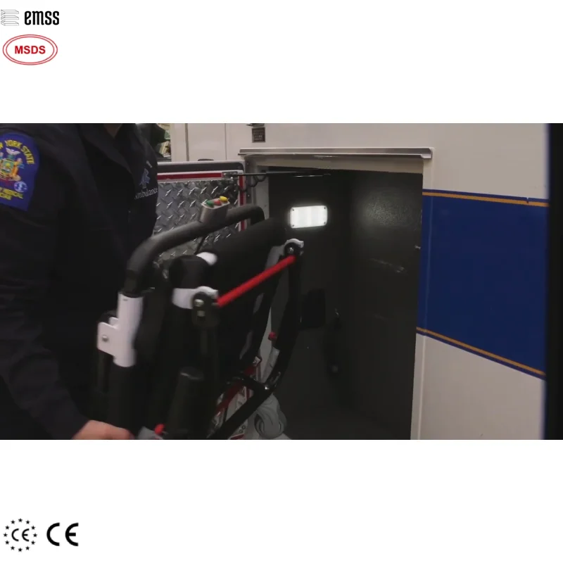 EMSS-Treppensteigen, elektrischer stehender manueller Treppensteigerlift für Behinderte