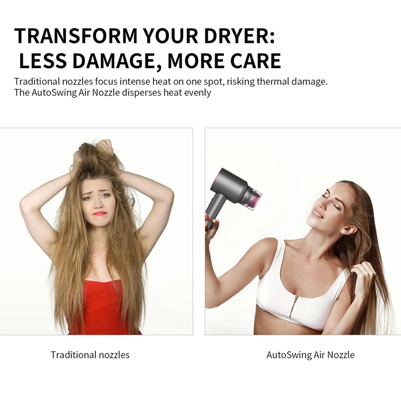 Acessório de bico de secador de cabelo para Dyson Supersonic Airwrap HD01 HD02 HD03 HD04 HD08 HD15 Difusor Ferramentas de estilo