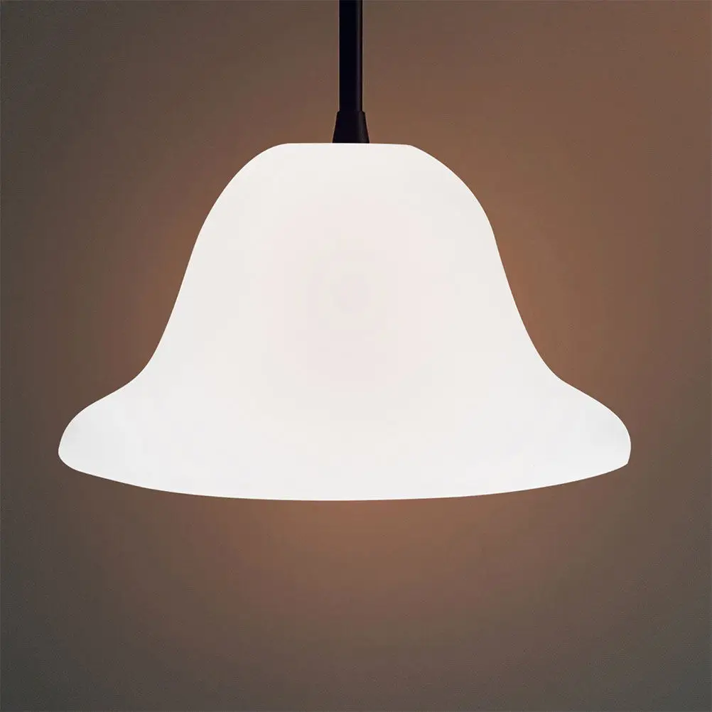 6Pcs White Horseshoe Lamp Shade Plastic Lampshade Replacement for Pendant Table Floor Light Cover White Lampshade