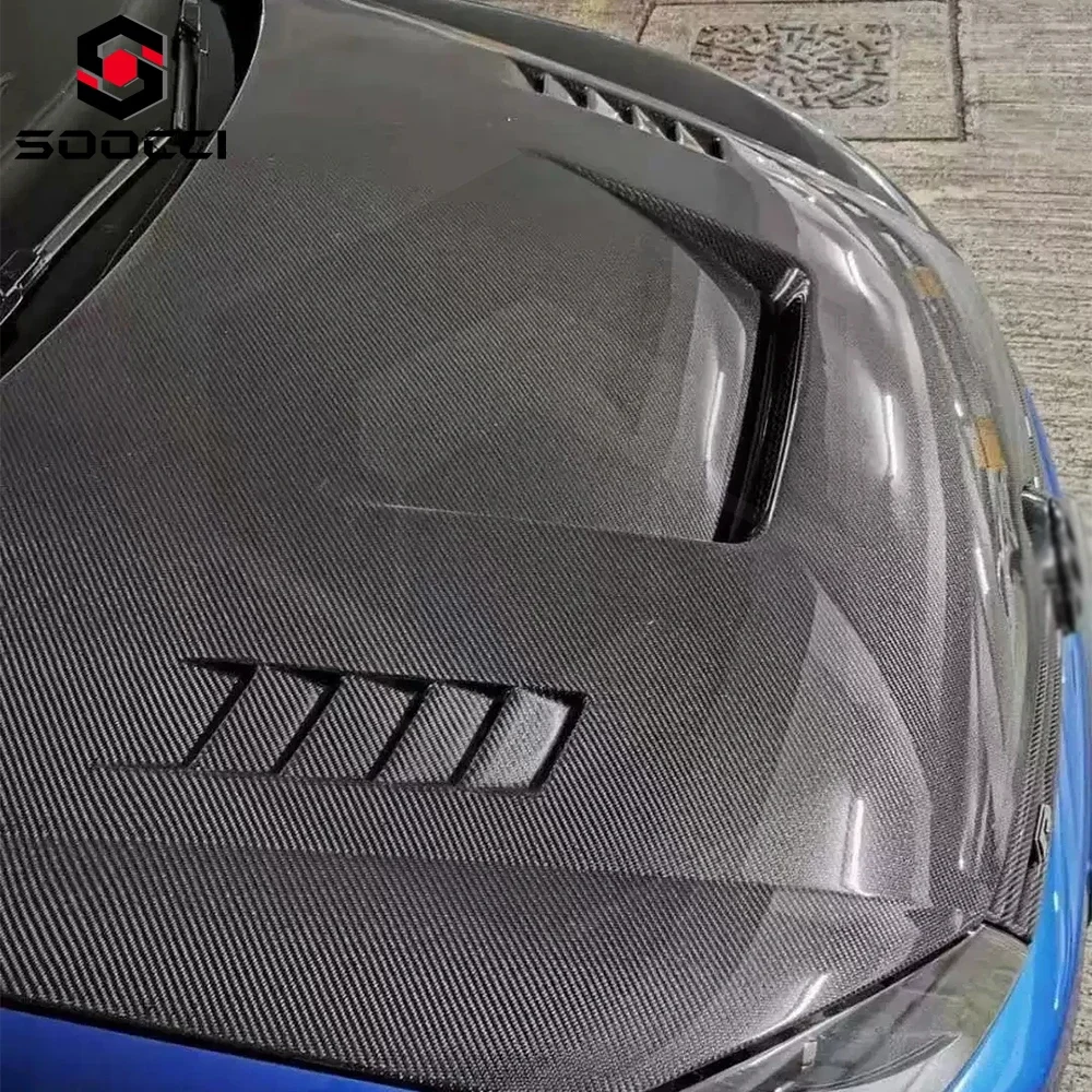 

High Quality Carbon Fiber Hood for Volkswagen Golf 6 GTI MK6 R20 Front Engine Cover for VW Golf 6 MK6 Carbon Fiber Hood Body kit