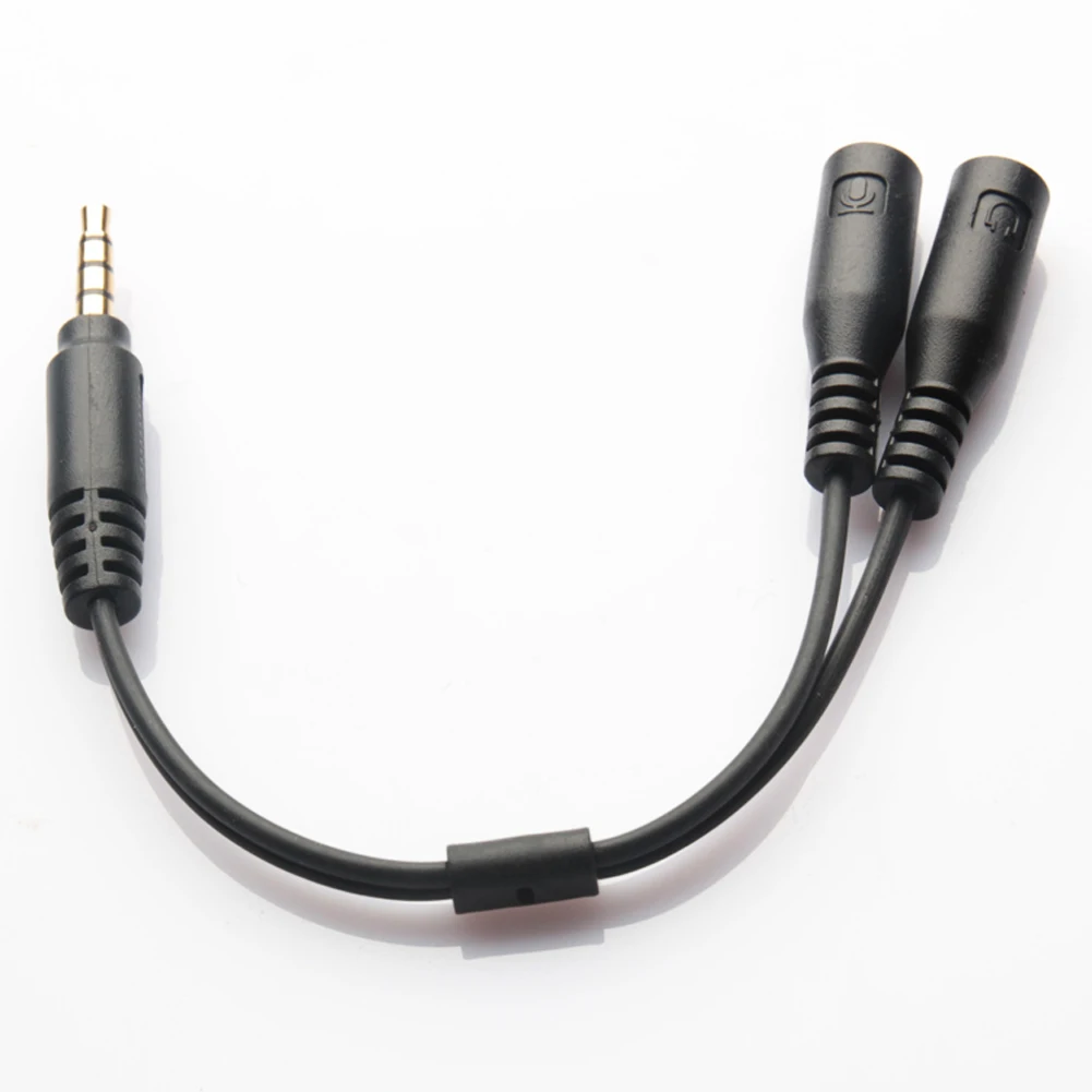 MillSO Adattatore per Cuffie da 3,5mm, Sdoppiatore Audio (2 TRS femmine