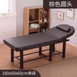 Mesas de masaje profesionales estables, muebles de salón plegables, cama de PU, mesa de tatuaje de belleza gruesa, moda