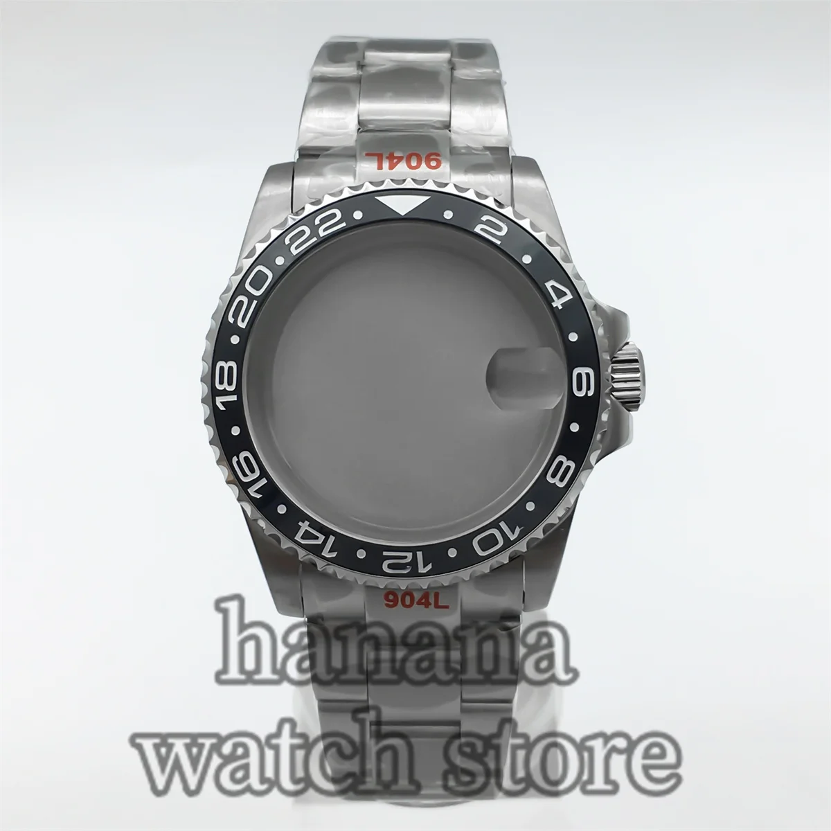 36/38MM submersible case ceramic bezel sapphire glass for NH34 NH35 NH36 NH39 ETA2824 PT5000 movement one-way rotation 60 clicks