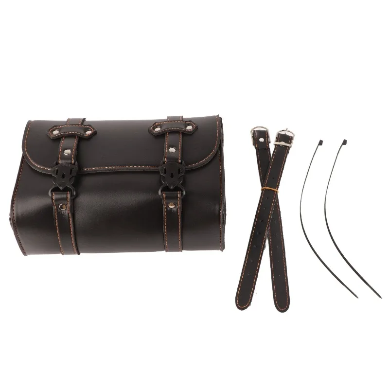 

Универсальные боковые седельные сумки для мотоциклов: водонепроницаемая сумка для хранения инструментов из искусственной кожи, подходит для большинства моделей, прочная и устойчивая к атмосферным воздействиям,