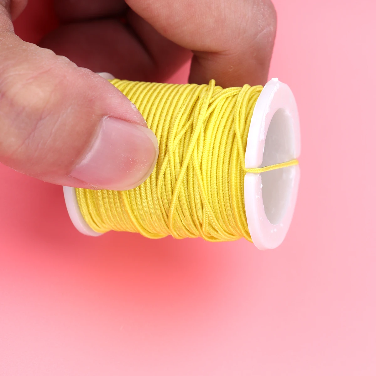 

20pcs 5M 1Mm Elastic Nylon Jewelry Line Beading Thread Cord Multi-Purpose Sewing Craft Diy Accessories Bracelet Necklace Hair
