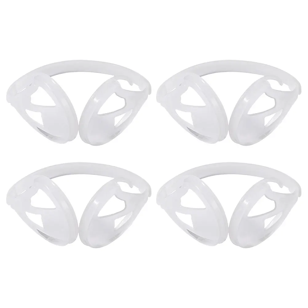 

2Pcs Earmuff Frame Holder Plastic Winter Accessories Shelf DIY Making Rack Practical Excellent Workmanship Simple