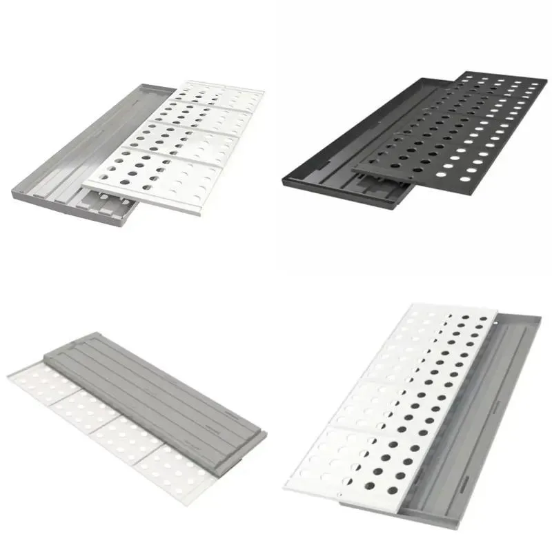 Customized Vertical Hydroponic Planting Tray with Cover Floating Type Long Infinite Length ABS Plastic for Agriculture