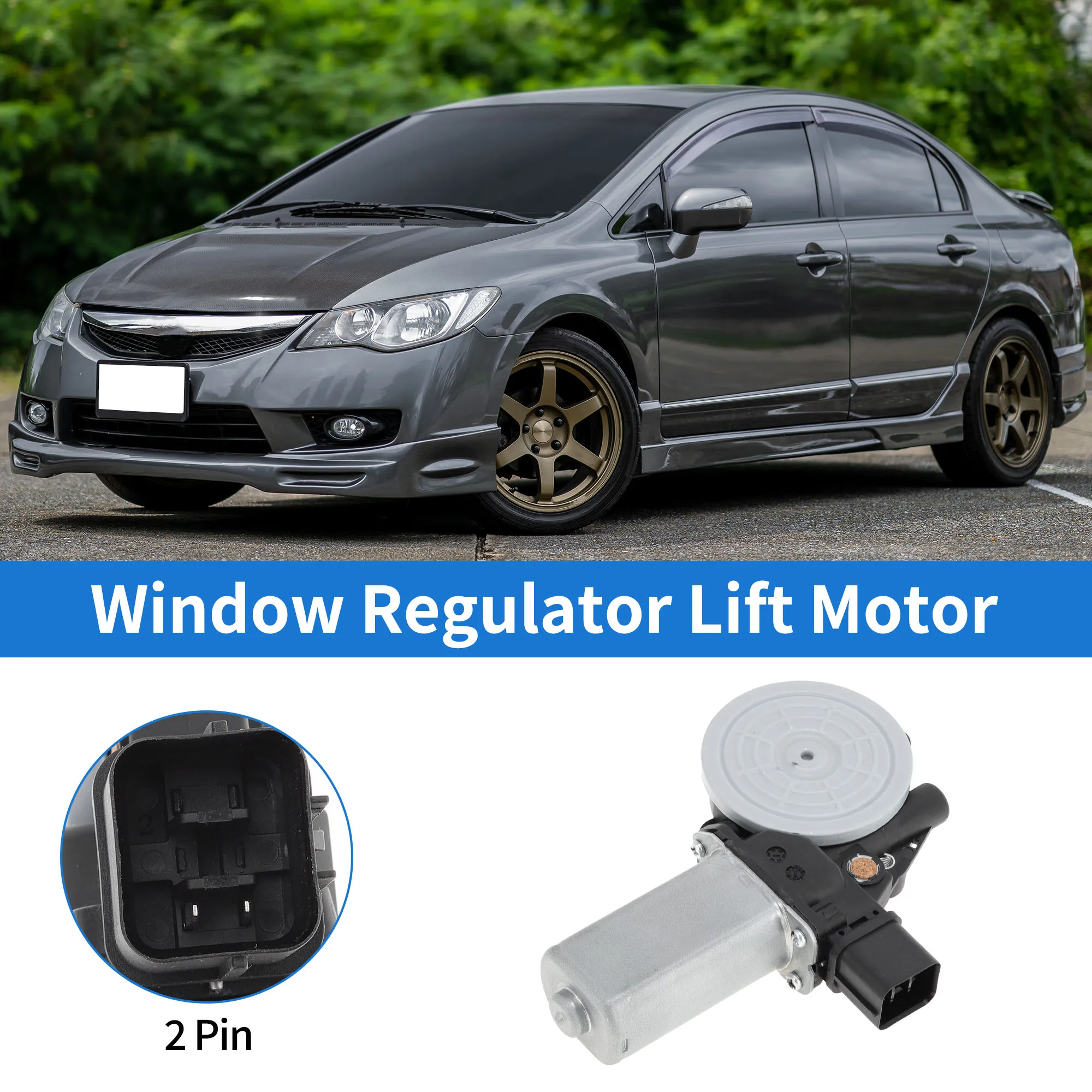 

UXCELL No 742963/72210SVAA01 Двигатель подъема стеклоподъемника для Honda Civic 06-11