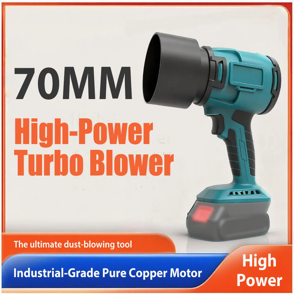 

Storm Force Fan Electric Jet Blower Turbo Fan,Powerful Air Blower for Makita 18V,Max 1000g Thrust Car Washing Snow Leaf Blowers