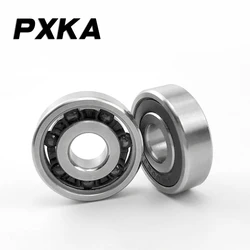Stainless Steel Hybrid Bearings 6200 6201 6202 6203 6204 6205 6206 2RS Hybrid Silicon Nitride Ceramic Ball Bearings