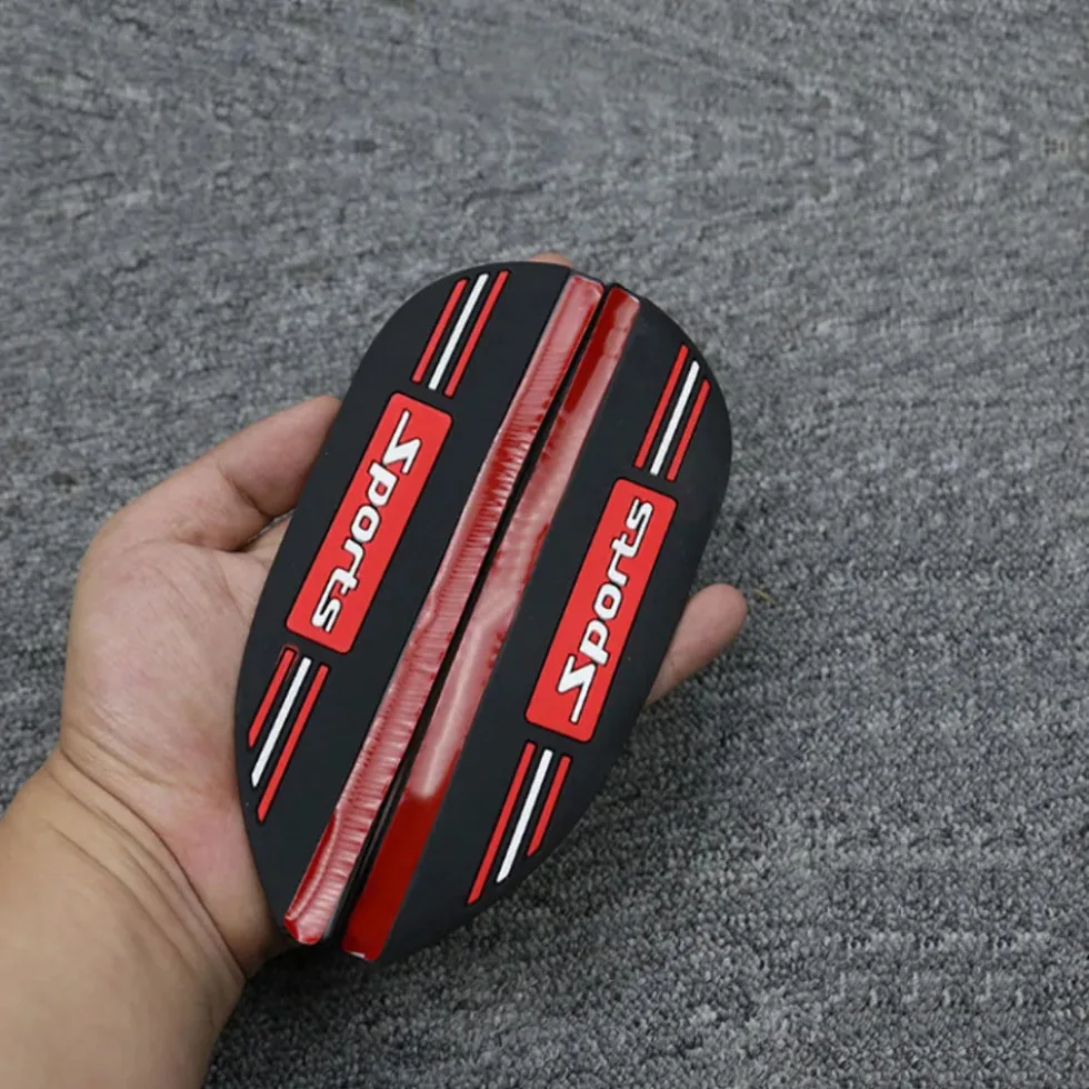 2pcs Car Reverse Mirror Rain Cover Auto Rearview Mirror Rainproof Cover Car Rain Eyebrow Visor Sun Visor Car Exterior Accessorie