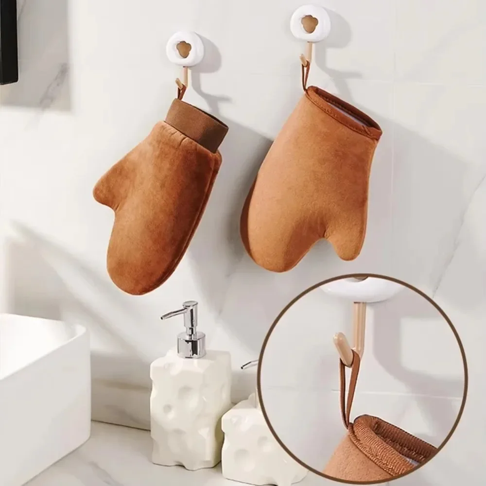 3-In-1 Body Lotion Glove Makeup Applicator Reusable Self-Tanning Mitt Bath Cleaning Tools Double-Sided Prevents Sticky