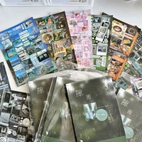 32 Sheets/Piece Korean Ins Cute Decorative Sticker Book Scrapbooking Journal Phone Sticker Kids Gift School Stationery 5