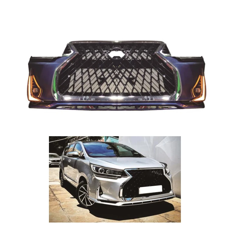 

DaMeiHigh Quality Body Kits Front Bumper Grille Fog Lamps Body Kit For Innova 2016 To LEXUS 2021