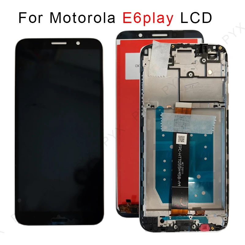 

5.5 inch Display For Motorola Moto E6 Play XT2029 XT2029-1 LCD Display and Touch Screen Digitizer Assembly Parts Frame