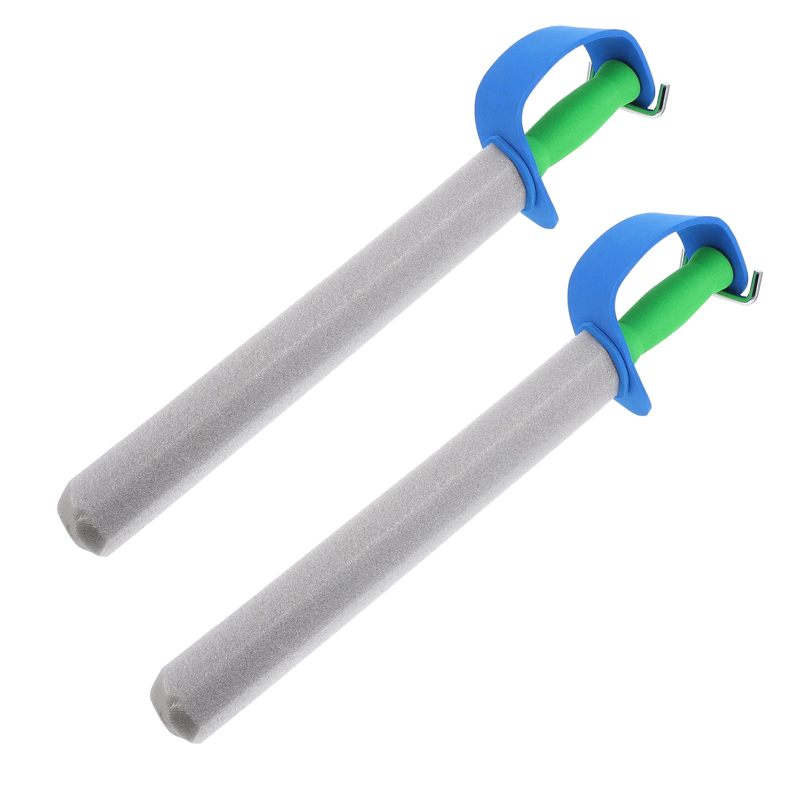 2 Pcs Children\'s Foam Sword Playthings for Kids Toy Toys Pirate Fencing Training Tool Dreses