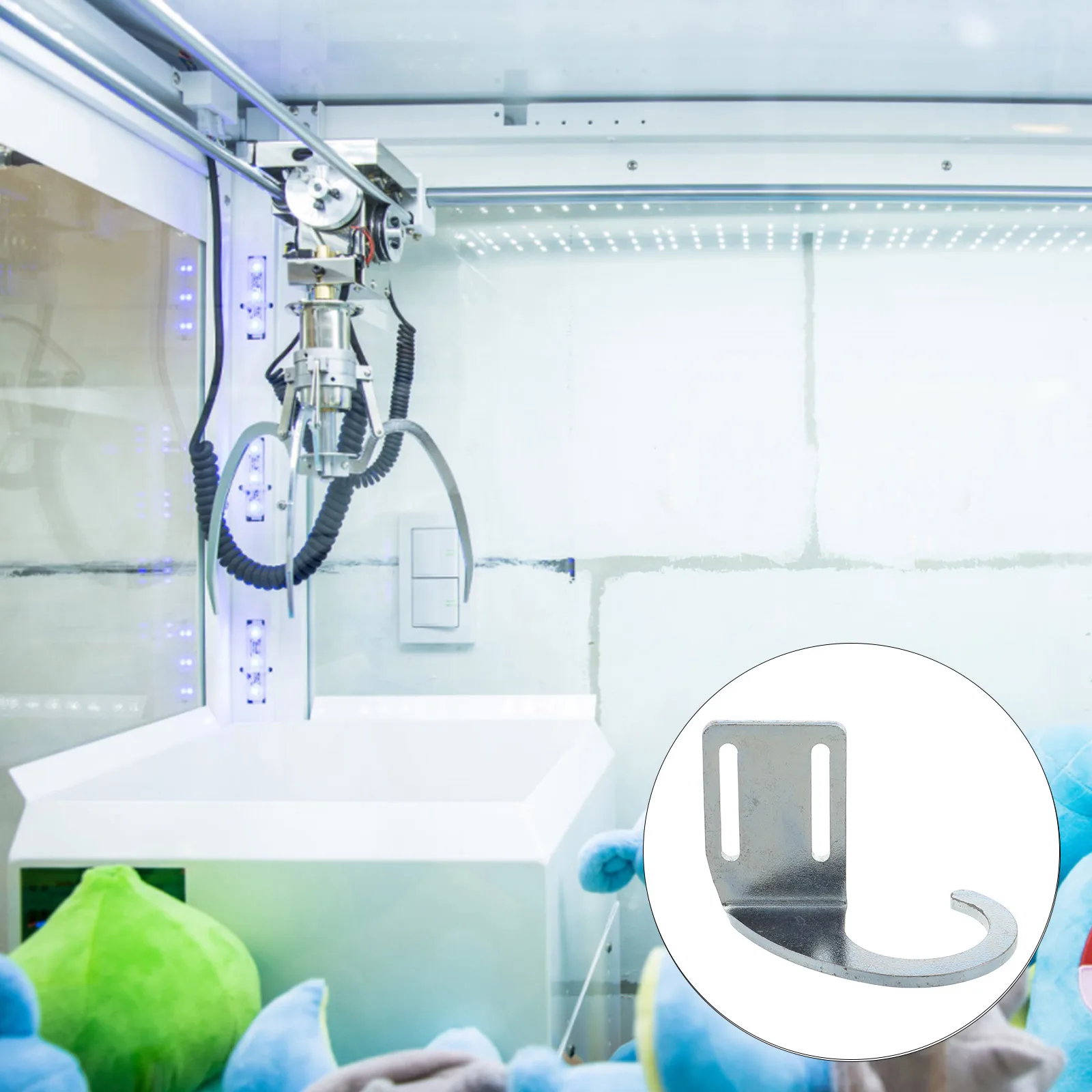 

Anti-Swing Plate For Claw Machine Heavy Duty Grabber Tool Stabilizer Kids Game Replacement Parts Candy Catcher Novelty