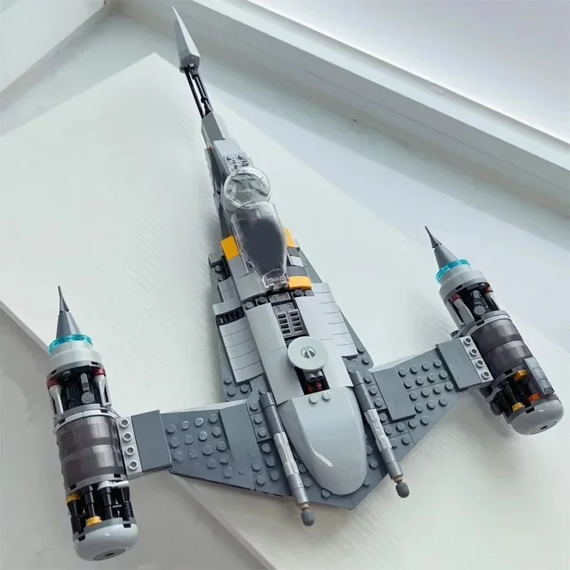 

Space Fighter The Mandalorian's N-1 Starfighter Building Blocks N-1 Starhunt From The Naboo Battle Airplane Assemble Bricks Toys