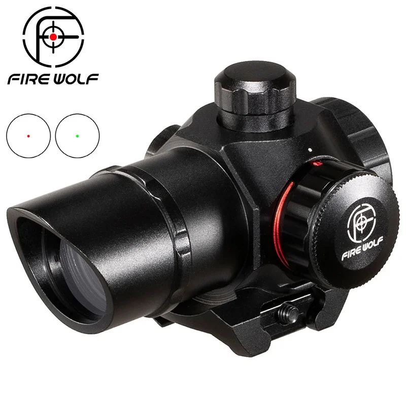 

Red Dot Sight Tactical Skew Notch Mini 1x22 Red & Green Dot pistol Sight Scope Airsoft Riflescope Hunting Scope for 20mm Rail