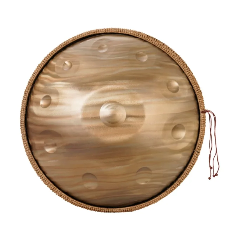 

22 inch 9/10/12 tone D minor stainless steel tongue drum authentic hand board professional yoga meditation percussion instrument