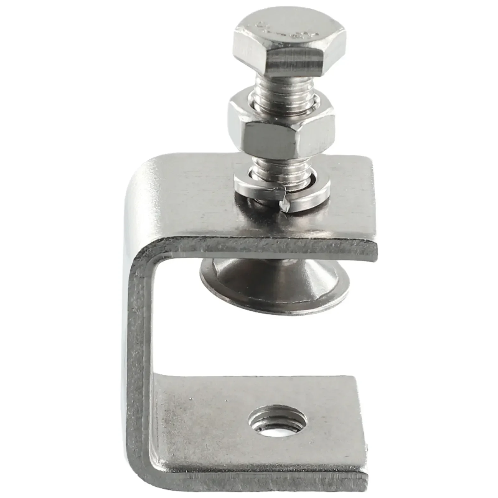 Cabine Clamp C-clamp 16-25mm Range Drawer Clip I-beam Design M8 Threaded Hole Table Mounting Bracket Rust-proof