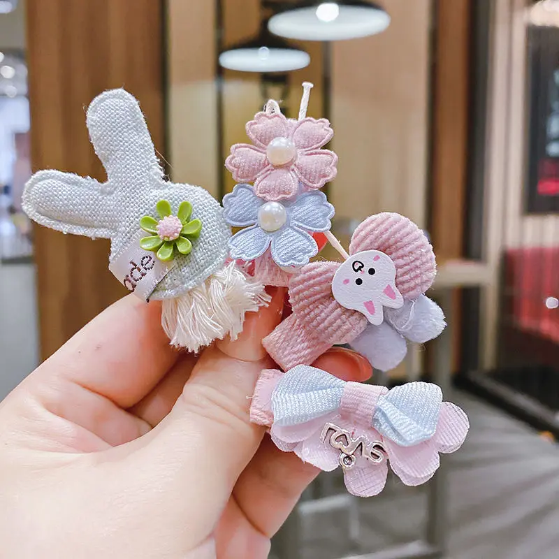 Horquillas con lazo de encaje para bebé, pinzas para el pelo con flores bonitas, pasadores para el pelo para niña, accesorios para el cabello para
