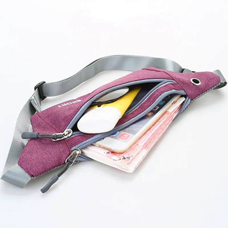 Fanny pack close-fitting ultra-thin sheet bag business wallet outdoor running mobile phone bag