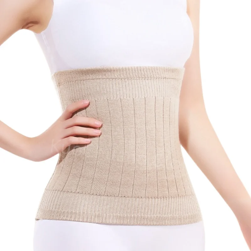 

Кашемировые поясные ремни для фитнеса, теплая шерстяная поддержка талии, удобный поясничный бандаж, защита от желудка от холода, спортивная безопасность