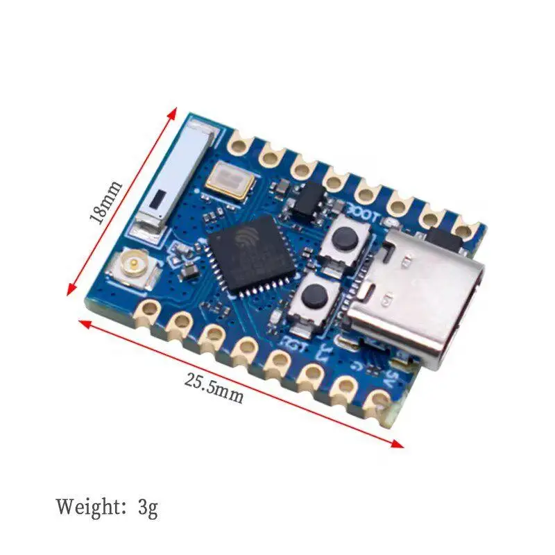 ESP32C3 PRO MINI Development Board 1 Set ESP32C3FH4 Chip WiFi Module Wireless Connectivity Low Power for Embedded Applications