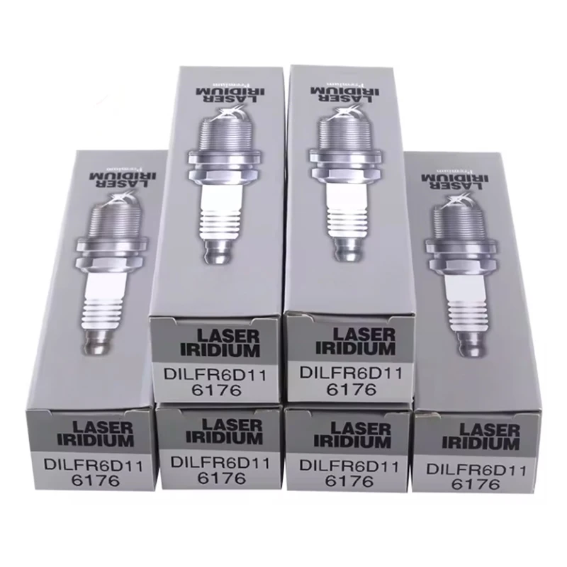 Iridium Spark Plug 6176 DILFR6D11 for Lexus ES350 RX350 GS300 Toyota Camry RAV 4 III 3.5L 2GR-FE Venza Subaru Impreza 1.5L EL15