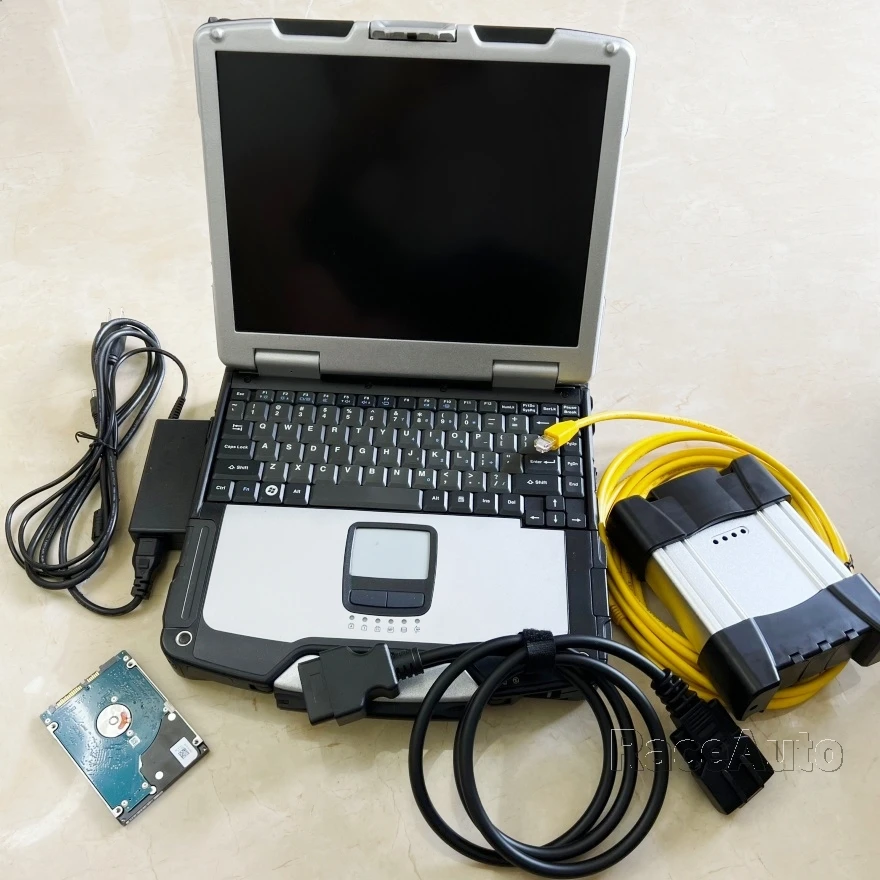 

Icom Next для BMW, 1 ТБ HDD, последняя версия ПО V01.2026 D 4.56, инструмент для автодиагностики и программирования, сканер кодов, CF31 i5 4G Toughbook