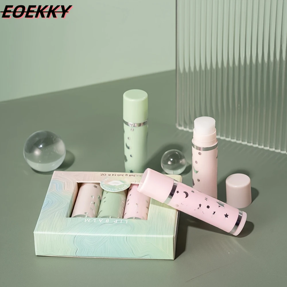 3 moisturizing lipstick sets Temperature change Mint lip colorless lipstick moisturizing dry crack rare beauty cosmetics