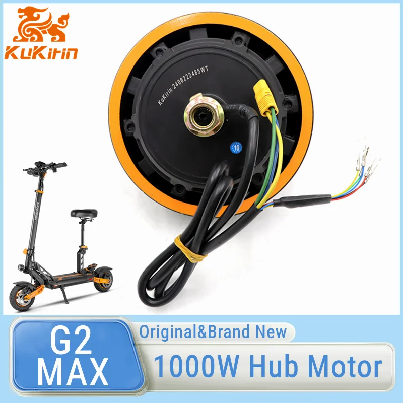 Original 48V 1000W Hub Motor Parts For KUGOO Kukirin G2 Max Smart Electric Scooter Rear Driving Engine Hub Motor Accessories