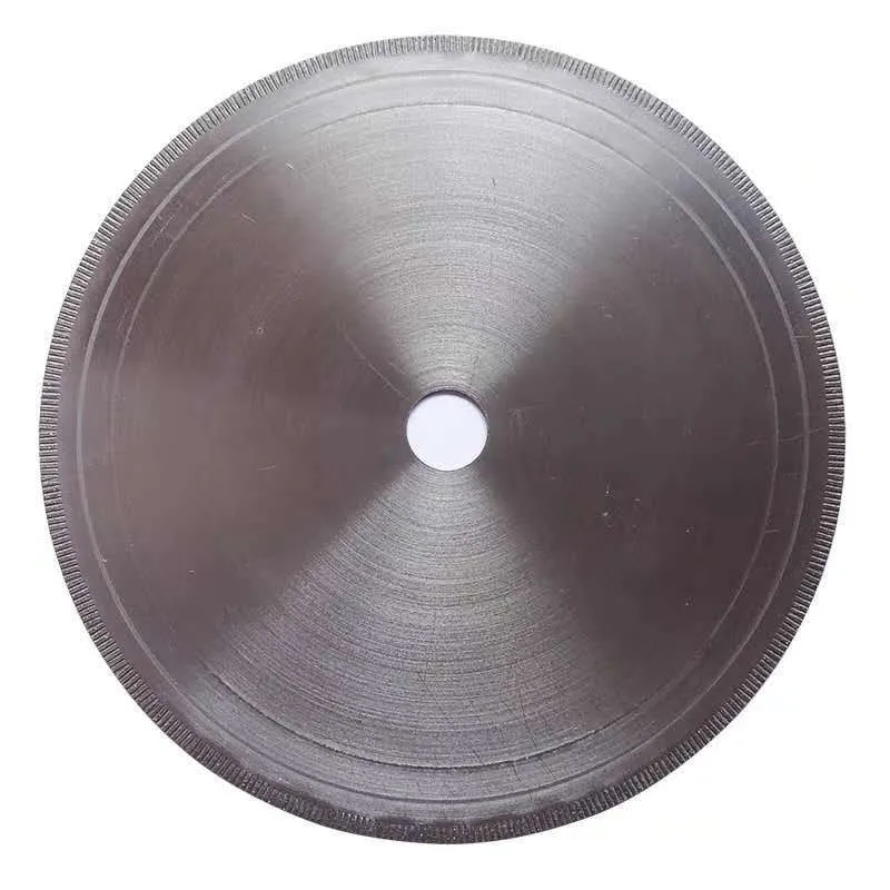 Jade straight tooth cutting blade, oil cutting machine special diamond saw blade, jade cutting water cutting machine saw blade