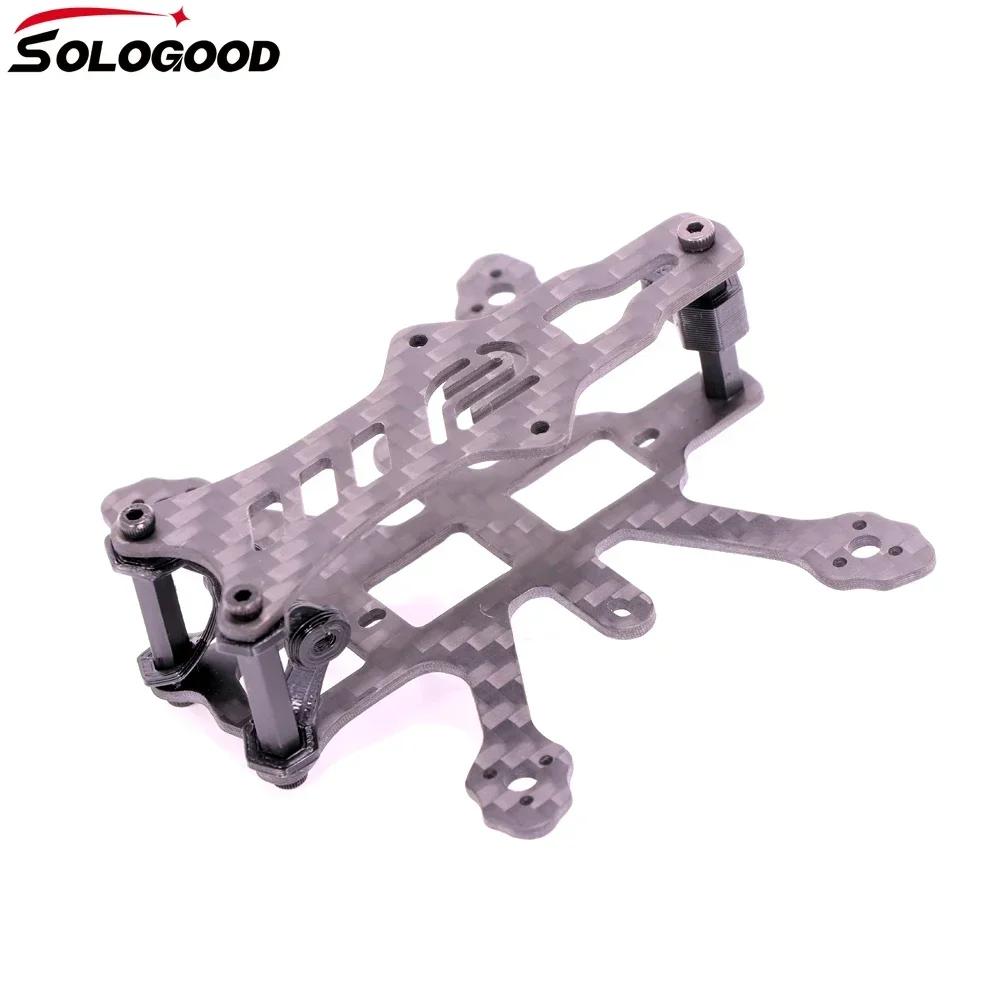 SoloGood Rocky 75MM Frame Kit RC Drone FPV Racing Toothpick For HQPROP Gemfan 35mm 1.4inch Propeller 0803 0802 Brushless Motor