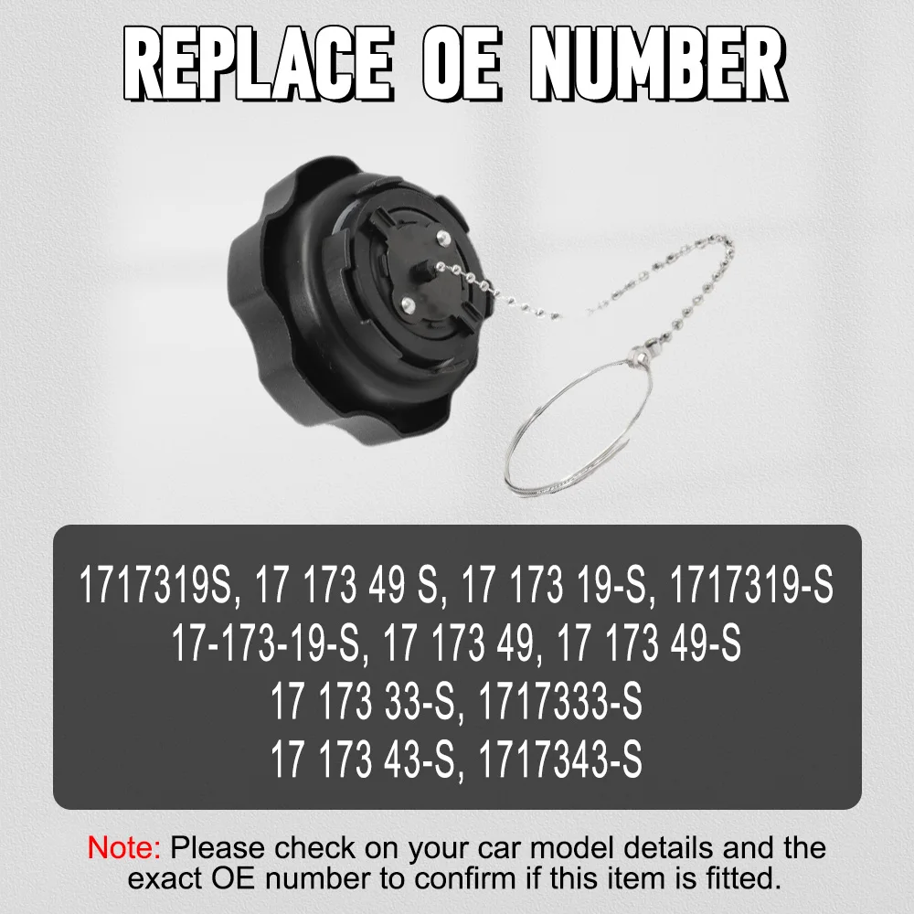 1717319S Car Fuel Filler Tank Gas Cap Cover For Kohler CH245 CH255 CH260 CH270 CH395 CH440 SH255 SH265 SH270 Engine