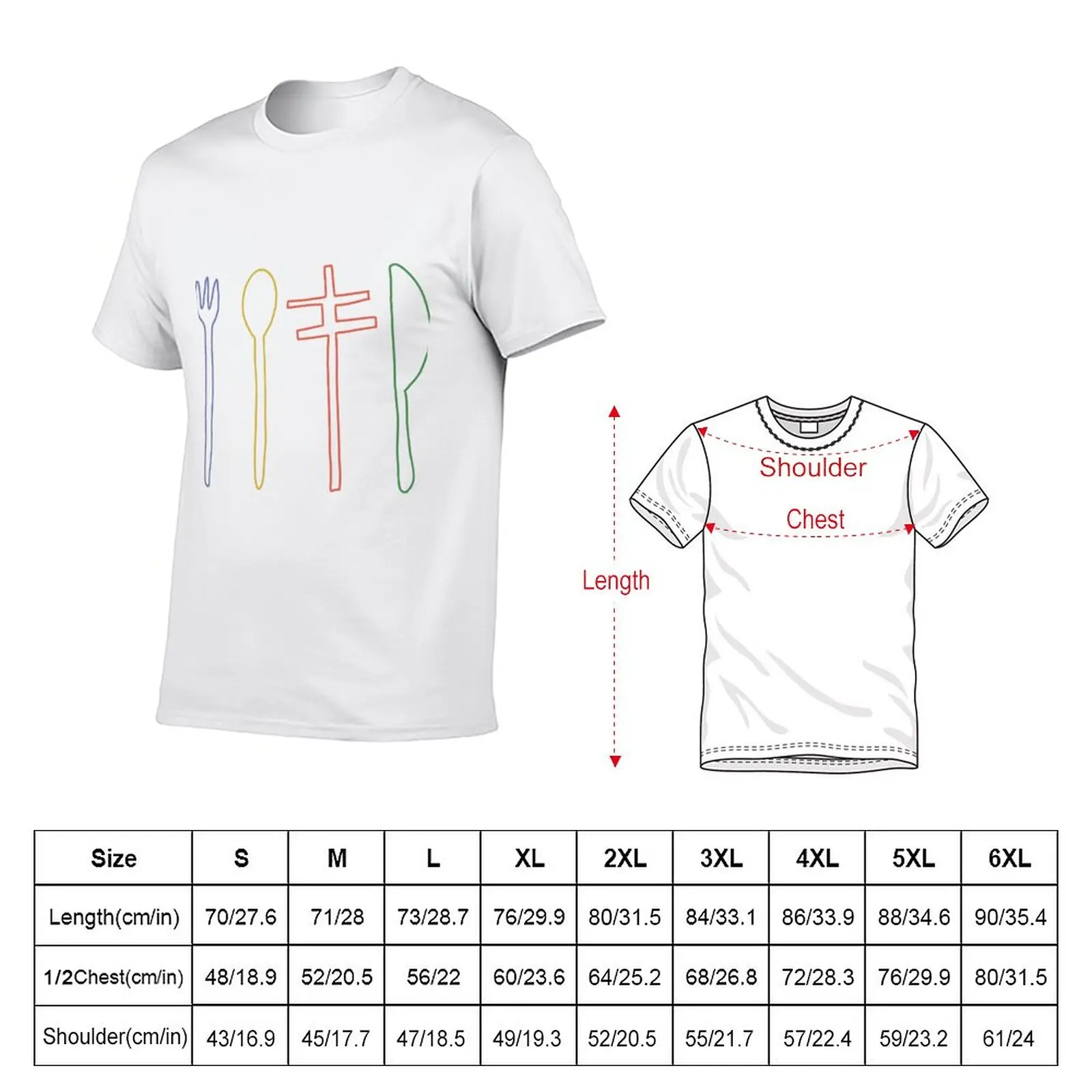 New Frightened Rabbit Utensils T-Shirt T-shirt short summer tops quick drying shirt black t shirt big and tall t shirts for men