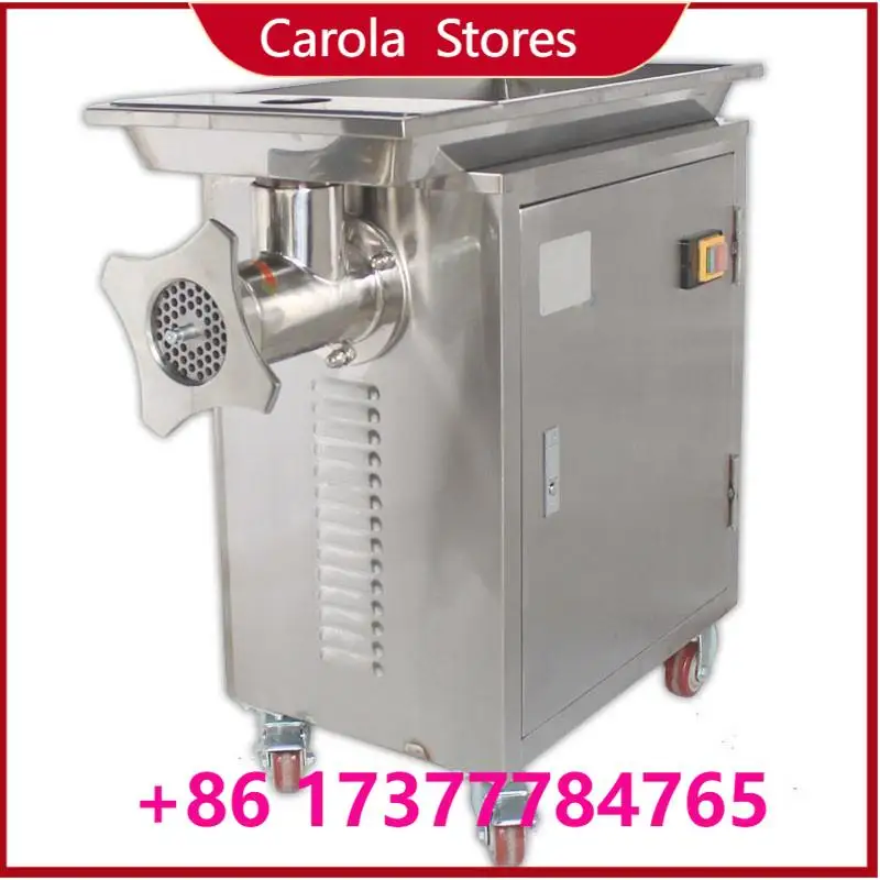 

32/42 Type High Commercial Meat Grinder, All Stainless Steel Frozen Meat Mincer with 3-Month Warranty