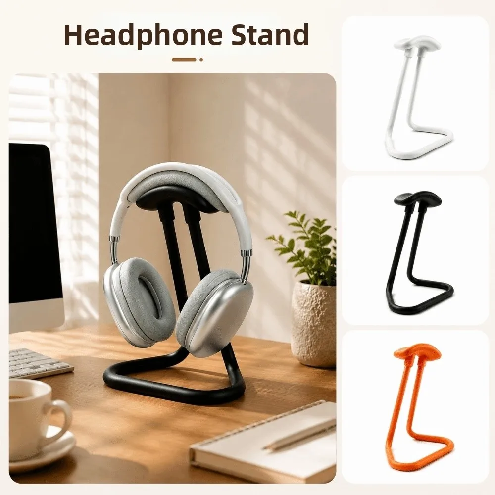 3D Printing Headphone Storage Holder Minimalism Stable Gaming Headset Rack Multifunctional Universal Desktop Earphone Stand