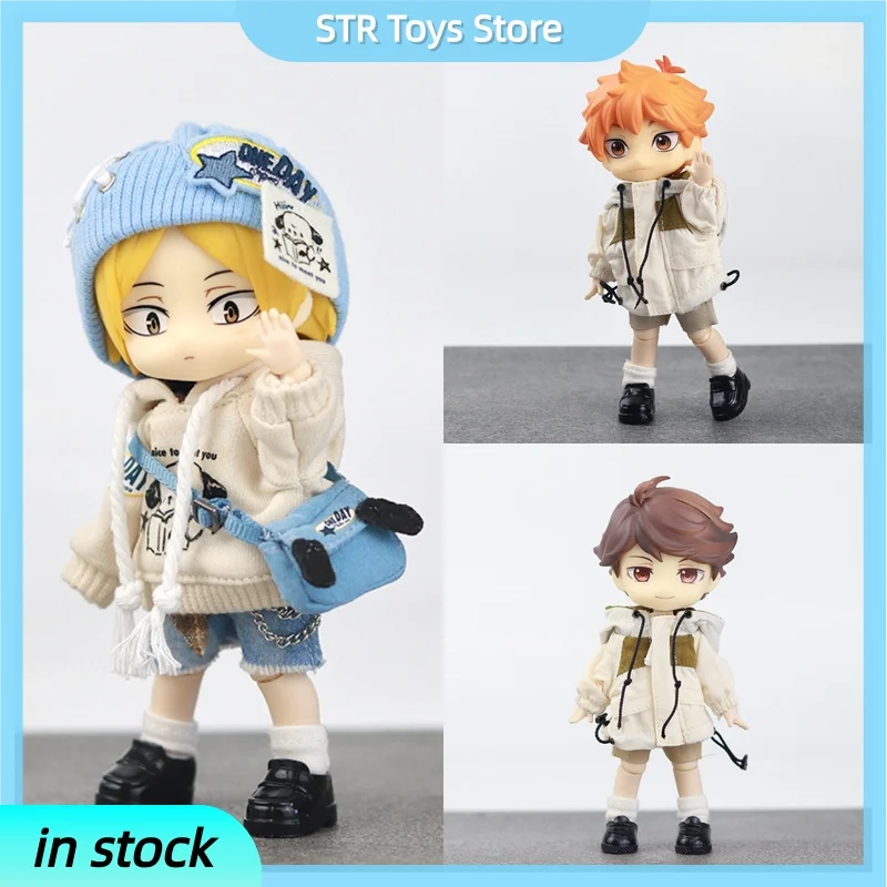 

В наличии Хайкю!! 10 см Shoyo Hinata Tobio Kageyama Toru Koyama Kenma Kozume ПВХ Фигурка Коллекция Модель Игрушка Рождественский Подарок